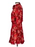 Zara Red Cocktail Dress Size XS - photo 5