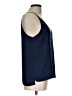 Twik 100% Polyester Blue Sleeveless Blouse Size L - photo 4