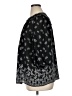 Max Studio 100% Polyester Floral Black 3/4 Sleeve Blouse Size 1X - photo 5