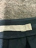 ASOS 100% Polyester Solid Black Casual Skirt Size 8 - photo 4