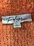 Polagram Tweed Orange Pullover Sweater Size L - photo 7