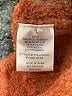 Polagram Tweed Orange Pullover Sweater Size L - photo 8