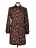 Bandolino 100% Polyester Brown Coat Size 10 - photo 1