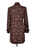 Bandolino 100% Polyester Brown Coat Size 10 - photo 2