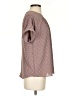 Shein Polka Dots Brown Short Sleeve Blouse Size 4 - photo 4