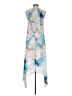 BCBGMAXAZRIA 100% Polyester Tie-dye Blue Cocktail Dress Size XS - photo 2