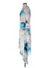 BCBGMAXAZRIA 100% Polyester Tie-dye Blue Cocktail Dress Size XS - photo 5