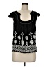 Max Studio 100% Cotton Black Sleeveless Blouse Size M (petite) - photo 1