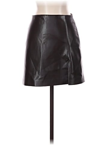 Sunday Best Faux Leather Skirt (view 1)