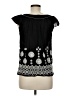 Max Studio 100% Cotton Black Sleeveless Blouse Size M (petite) - photo 2