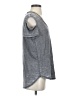 Express One Eleven Gray Short Sleeve Top Size S - photo 4