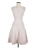Milly Chevron-herringbone Ivory Cocktail Dress Size M - photo 1