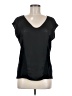 Gap 100% Rayon Black Short Sleeve Top Size M - photo 1