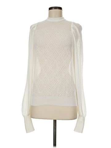 Nude Turtleneck Sweater (view 1)