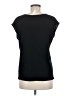Gap 100% Rayon Black Short Sleeve Top Size M - photo 2