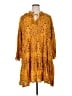 Roller Rabbit Paisley Yellow Casual Dress Size XL - photo 1