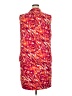 MICHAEL Michael Kors Print Red Casual Dress Size 2X - photo 2