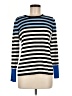Karl Lagerfeld Paris Stripes Blue Pullover Sweater Size M - photo 1