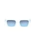 Unbranded White Blue Sunglasses One size - photo 2