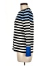 Karl Lagerfeld Paris Stripes Blue Pullover Sweater Size M - photo 5