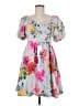 Assorted Brands Floral Gray Casual Dress Size M (estimated) - photo 1