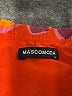 Magaschoni 100% Polyester Orange Short Sleeve Blouse Size L - photo 7