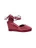 Soludos Burgundy Wedges Size 8 - photo 1