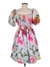 Assorted Brands Floral Gray Casual Dress Size M (estimated) - photo 2