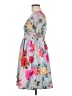 Assorted Brands Floral Gray Casual Dress Size M (estimated) - photo 5