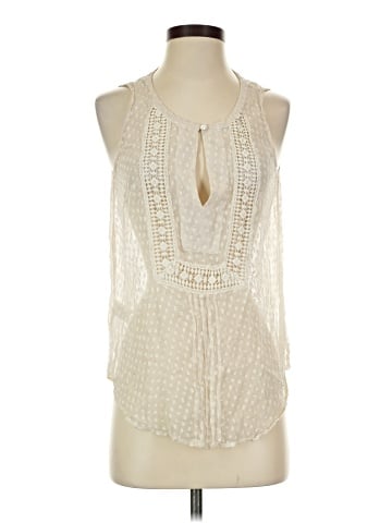 Meadow Rue Sleeveless Silk Top (view 1)