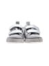 Converse Metallic Silver Sneakers Size 5 (baby) - photo 2