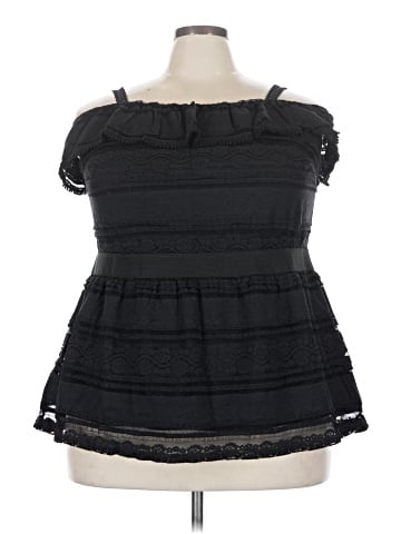 City Chic Short Sleeve Blouse (view 1)
