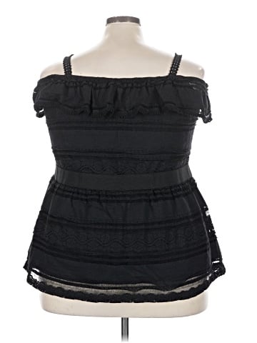 City Chic Short Sleeve Blouse (view 2)