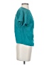 Courtenay Teal Short Sleeve Blouse Size 2 Petite - photo 4