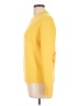 Tory Burch 100% Cashmere Solid Yellow Cashmere Pullover Sweater Size L - photo 5