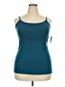 Torrid Teal Tank Top Size 2X Plus (2) - photo 1