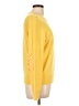Tory Burch 100% Cashmere Solid Yellow Cashmere Pullover Sweater Size L - photo 4