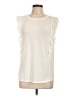 Hailey & Co. Ivory Sleeveless Top Size L - photo 1