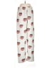 Unbranded 100% Polyester Hearts Ivory Casual Pants Size M - photo 1