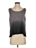 Adam Levine Gray Sleeveless Top Size L - photo 1