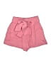 STAUD Solid Pink Shorts Size 2 - photo 1