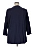Soft Surroundings 100% Cotton Blue 3/4 Sleeve Top Size 1X - photo 2