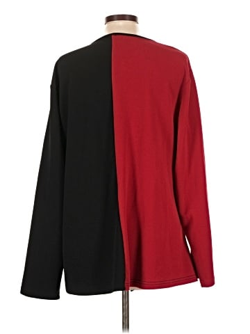 Shein Curve Long Sleeve Blouse (view 2)
