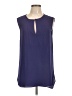 J.Crew 100% Polyester Purple Sleeveless Blouse Size 10 (tall) - photo 1