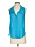Rory Beca Teal Sleeveless Blouse Size S - photo 1