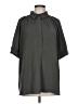 Max Studio 100% Polyester Gray Short Sleeve Blouse Size L (estimated) - photo 1