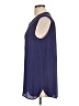 J.Crew 100% Polyester Purple Sleeveless Blouse Size 10 (tall) - photo 5