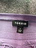 Torrid Purple Short Sleeve Top Size 1X Plus (1) - photo 7