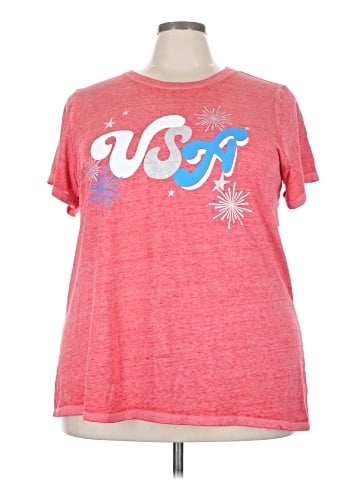 Lane Bryant Short Sleeve T-Shirt (view 1)