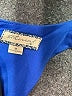 Ethereal 100% Polyester Solid Blue Romper Size M - photo 4